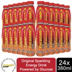 Lucozade Energy Original Sparkling Drink Powered By Glucose, 24x380ml