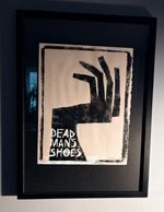 Mondo Artist Leslie Herman Signed Original Artwork - Dead Man’s Shoes