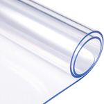 Clear Table Mat PVC Waterproof Anti-dirty Dining Table Top Protector Cover Mat