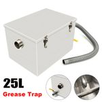 Commercial Grease Trap Interceptor Waste Fat Filter Stainless Steel Restaurant