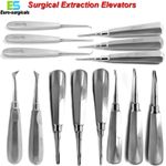 Dental Tooth Extraction Luxating Root Elevators Surgical Implant Instruments CE