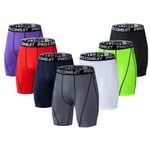 Mens Compression Shorts Summer Sportswear Training Tights Gym Fitness Shorts UK