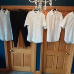 Bundle Of Mens Clothes XL work smart  trousers  short sleeve shirts  m & s Georg