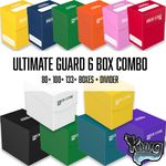 ULTIMATE GUARD x6 DECK BOXES COMBO 80, 100, 133+ BOX Yugioh Pokemon MTG Deck Box