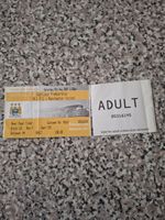 MATCH TICKET PREMIER LEAGUE MAN CITY V MAN UTD 5th may 2007