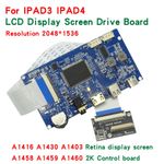 Kit for IPAD3 IPAD4 Drive Board Type-C HDMI A1416 2048X1536 LCD Display Screen A