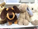 Jellycat Plush Soft Toy Dachshund Dog Brown & Tan medium BNWOT