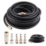 NEW10m Rubber Air Line/Compressor Air Hose with Quick Release Fittings PCL 