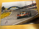 MOLINA NIELSEN FUOCO SIGNED 12X8" PHOTO FERRARI #50 LE MANS WINNERS 2024