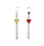 2pcs Car Anti Static Strip: Earth Belt Ground Wire Strap Vehicle Electrostatic