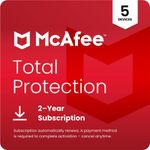 McAfee Total Protection 2026 - 5 Devices 2 Years - [Download] - Same Day Email