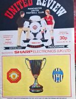Manchester United v Juventus Official Programme, Cup Winners' Cup 1983-84