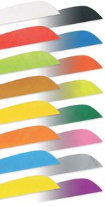 GATEWAY ARCHERY - 3" R/W PARABOLIC FEATHERS