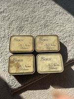 Vintage Players No Name Tobacco Tins x 4 Empty Tins Used Good Condition