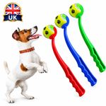 PACK OF 02 DOG BALL LAUNCHER THROWER PET TRAINING FETCH RETRIEVE CHUCKER LARGE