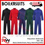 Men's Unisex Boiler Suit Work-wear Overall PPE Coverall XXS-6XL