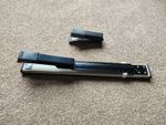Job Lot 2x Heavy Duty Desktop Staplers - 300mm Long Arm Booklet + Standard Desk