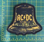 AC/DC Hells Bells  Printed Sew On Patch Officially Licensed Patch
