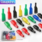 70PCS/box 4mm Shrouded Banana Plug 32A Fully Insulated Stackable Male Connector