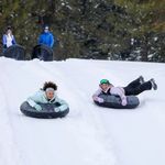 Spyder Rush Inflatable Snow Tube with Removable Leash Sled Sledge Age 6+ **NEW**