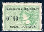 MADAGASCAR PARCEL STAMPS 1919 Yvert CP 5 ** MINT (F3730