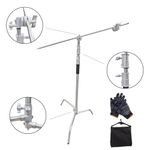 1 pack Photo Studio 10ft Heavy Duty C Stand Century Stand for Aputure Godox