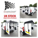 Peugeot Bipper Rear Barn Door Awning Cover (2008 Onwards) Black/Grey