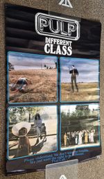 PULP Poster Different Class 1996 Original UK Pyramid Posters Official vintage!