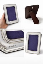 Hallmarked Sterling Silver Photo Frame Birmingham, 6 X 4
