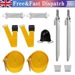 Fits Fiamma F45S Tie Down S Kit Caravan Awning Canopy Wind Storm Straps Yellow