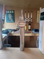 Budweiser beer pump Full Bar Set Up Outside Bar. Mancave, Pub Pump, Hot tub.