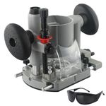 Heavy-Duty Router Plunge Base Adjustable Height with XTR01Z, RT0700C, DRT50 Tool