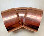 2 5/8 inch Diameter 45 deg  copper fitting