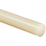 Nylon 6 Nylon 66 Round Bars Rod in Natural & Black 200mm to 600mm Long Lengths