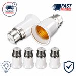 B22 to E27 Light Bulb Adapter – Edison Screw Lamp Converter Socket Holder UKview