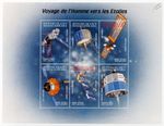 Space Exploration/Journey to the Stars/Spacecraft Stamp Sheet #6 2000 Madagascar