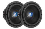 Bassface Indy B10/2 10" 2x2Ohm DVC Subs 600w RMS (Sealed/Ported Enclosures) PAIR