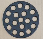 Kamado Fire Bottom Charcoal Grate Cast Iron Round 6.1", 15.5cm