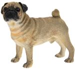 Fawn Pug Dog Ornament Figure by Leonardo Brand New Pug Dog Gift Present
