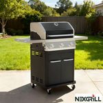 Nexgrill 3 Burner Gas Barbecue Grill + Cover