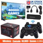 128G 45000+ Retro Games Video Game Console TV Stick 4K HDMI Wireless Controller