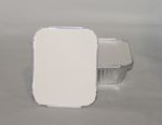 100 Silver Aluminium Foil Containers & Lids Size 2 Trays Takeaway Indian Chinese