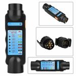 13 PIN AND 7 PIN Tester Trailer Light Lighting Tester Van Towing Wiring Check
