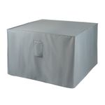 LIVIVO Heavy Duty Rattan Cube Set Cover Waterproof with PVC Lining Grey