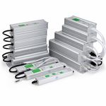 LED Driver Power Supply Transformer  DC 12V/24V Waterproof IP67 LED Strip PSU UK
