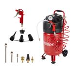Compressed Air Compressor Air Compressor 30L 10 Bar Standing 13 piece Accessorie