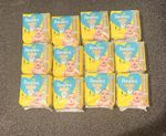 12*Pampers Premium Protection New Baby Size 1 Nappies