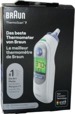 Braun Thermoscan 7 Irt6520 Ear Thermometer Age Precision German Box White New
