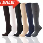 COMPRESSION FLIGHT SOCKS UNISEX MIRACLE TRAVEL ANTI SWELLING FATIGUE DVT SUPPORT