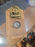 Antique JUNGHANS Clock Mechanism With alarm In Working Order Plus Chime